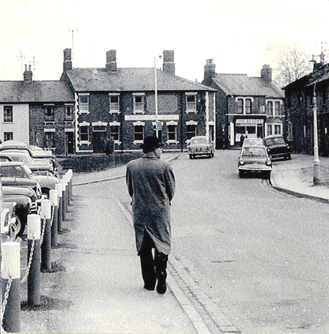 Regent Place Swindon with the Red Cow and The Regent Fish Bar