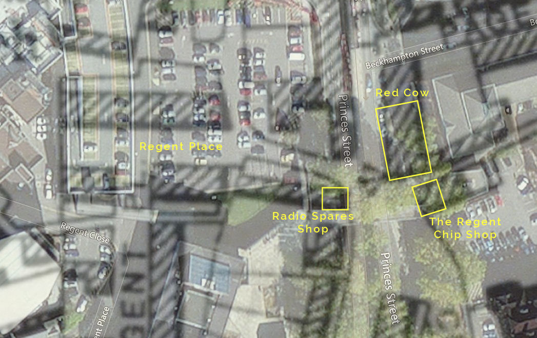 Regent Place Swindon Maps Overlay